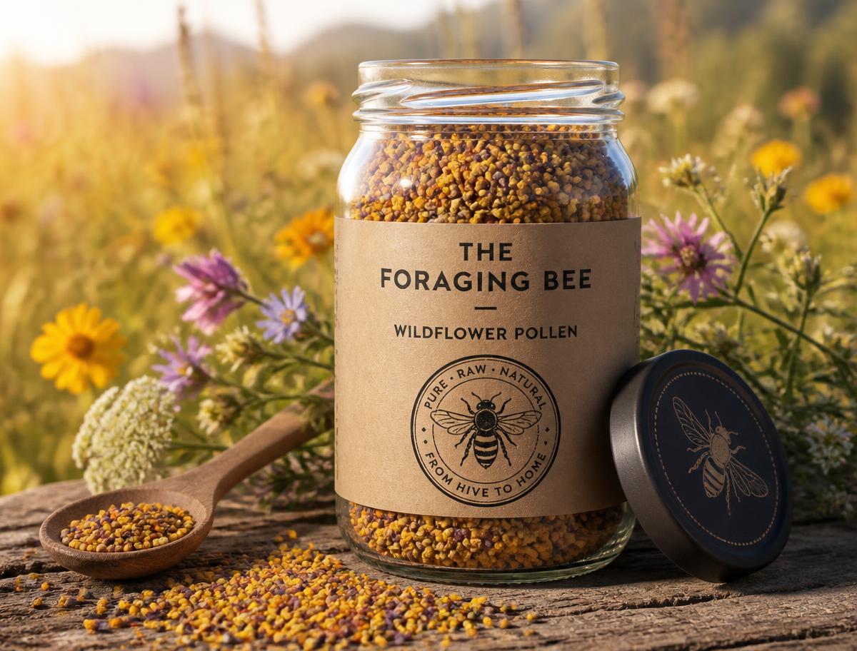 Similkameen Wildflower Pollen Hand-Harvested Bee Pollen