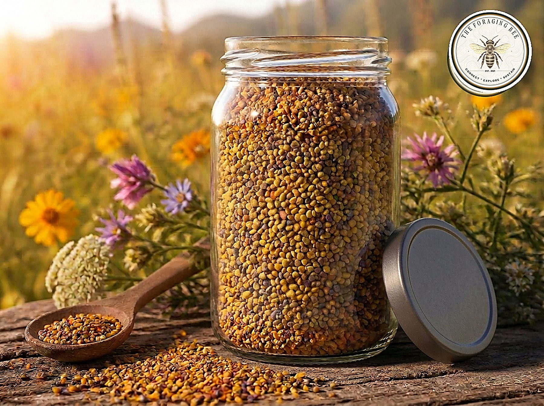 Similkameen Wildflower Pollen Hand-Harvested Bee Pollen