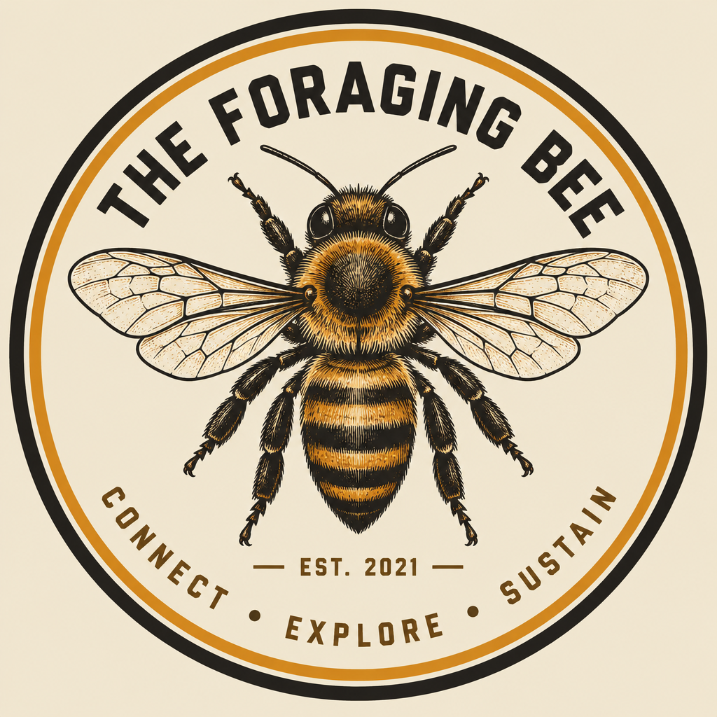 The Foraging Bee Seal — Master Logo
