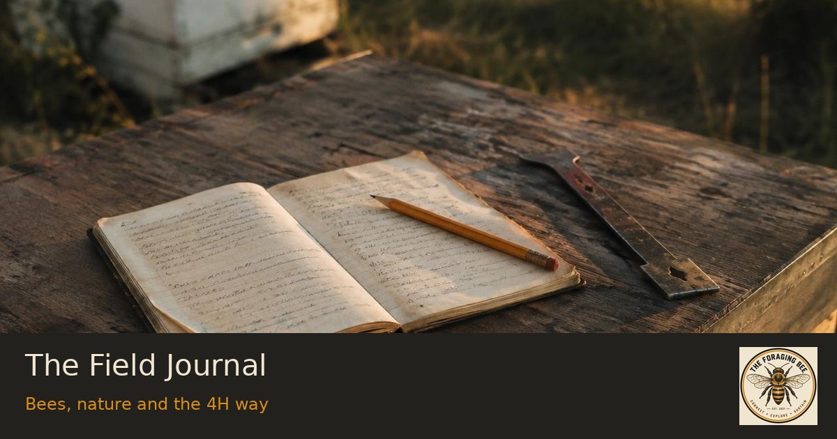 The Field Journal — logo-branded illustrative sharing picture