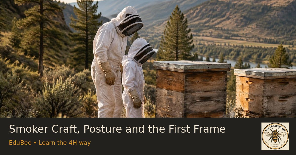 Smoker Craft, Posture and the First Frame — logo-branded illustrative sharing picture