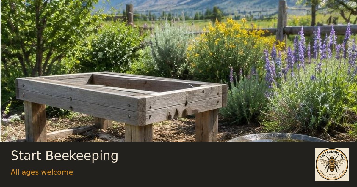 Start Beekeeping — logo-branded illustrative sharing picture